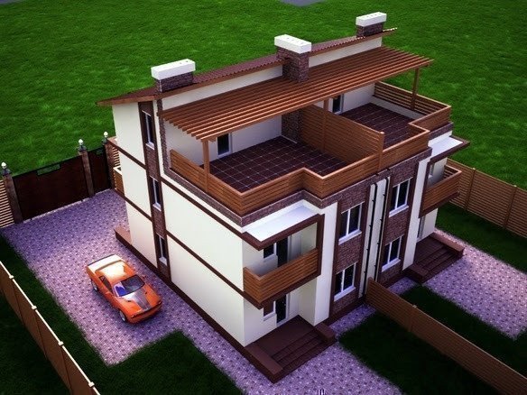 Фото: Дуплекси на Новооскольській - Дуплекс