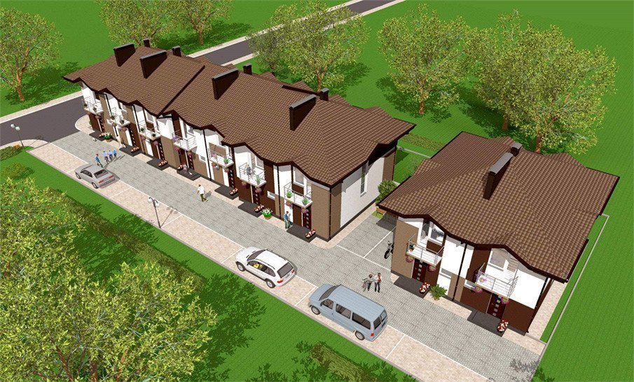 Фото: Таунхаусы в Богдановке