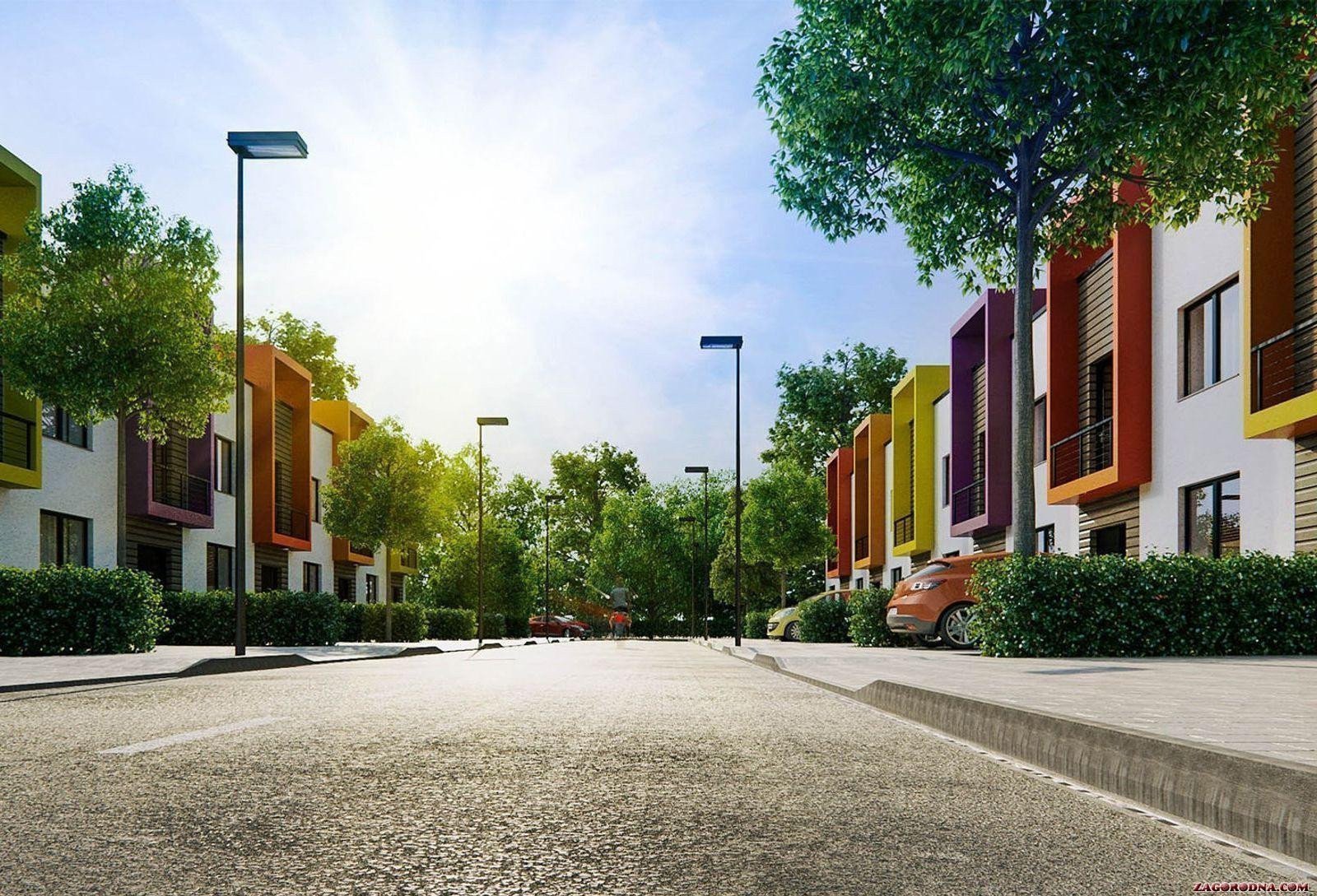 Фото: «Бельгийский городок» таунхаусы - Таунхаус