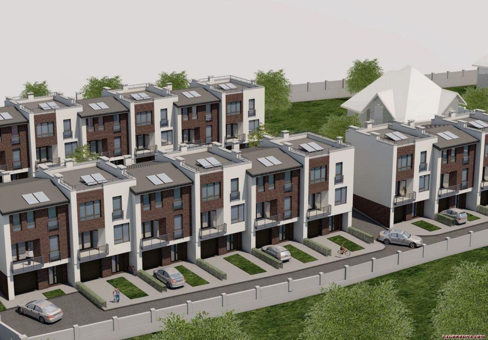 Фото: Таунхаусы в Зубре - Таунхаус