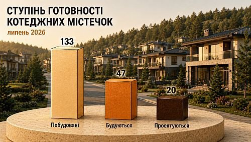 ступінь готовності в котеджних містечках обухівського району 2026, картинка
