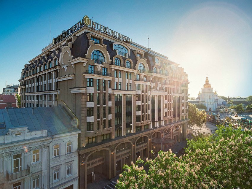 Картинка: InterContinental Kyiv повідомив про призупинення роботи