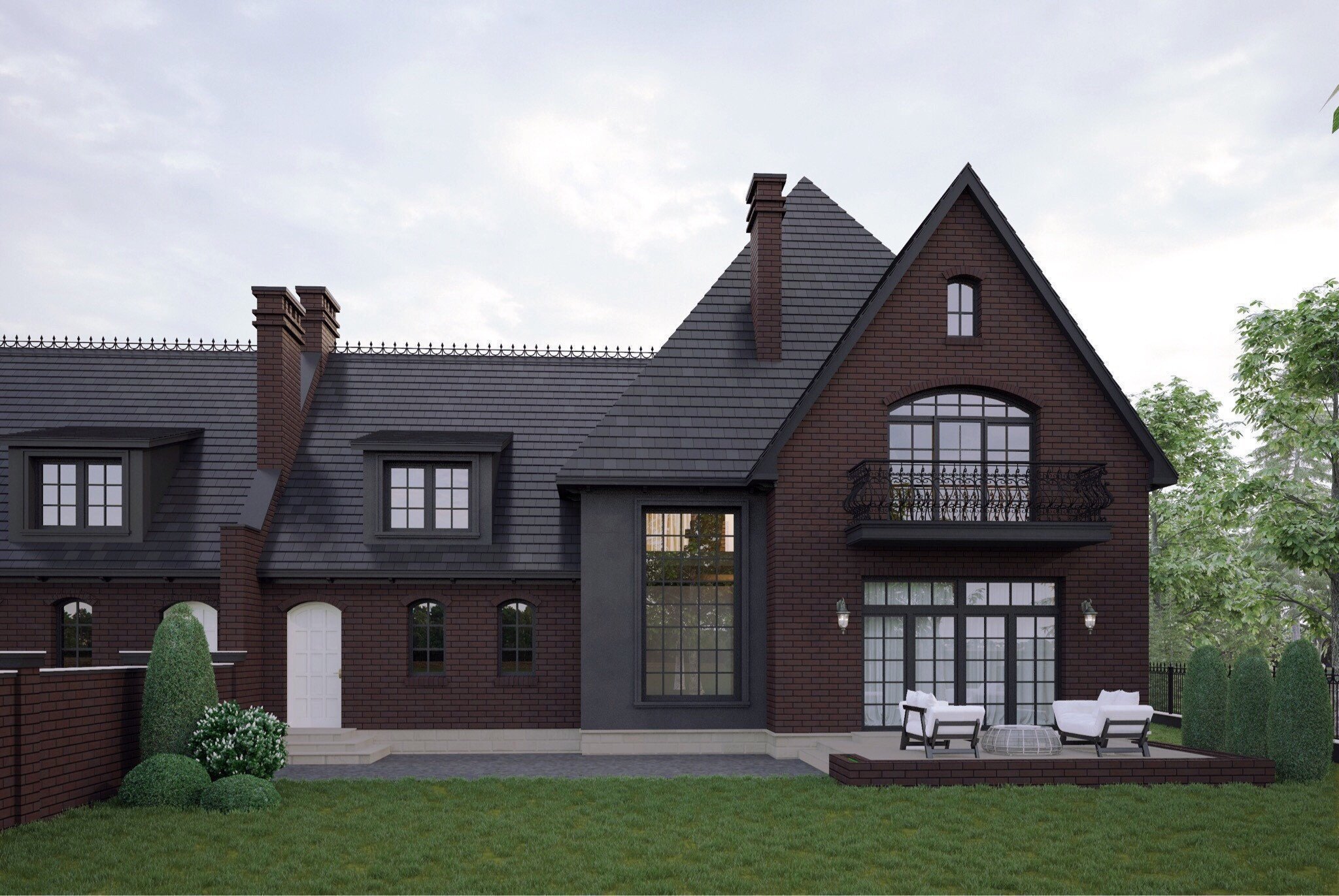 Фото: Элитные коттеджи в парковой зоне Львова