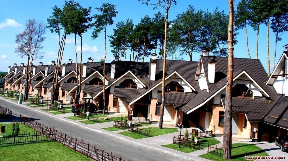 Картинка: коттеджный городок Ясные Зори под Киевом
