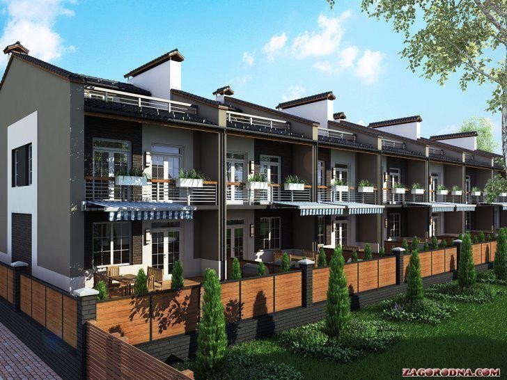 Фото: «Затишний» таунхауси