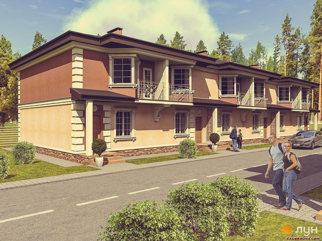 Фото: «Сонячний» таунхауси