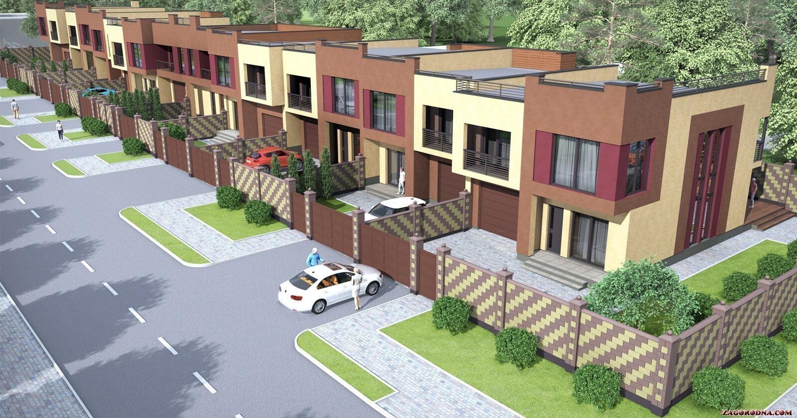 Фото: Таунхаусы «Ten Houses»