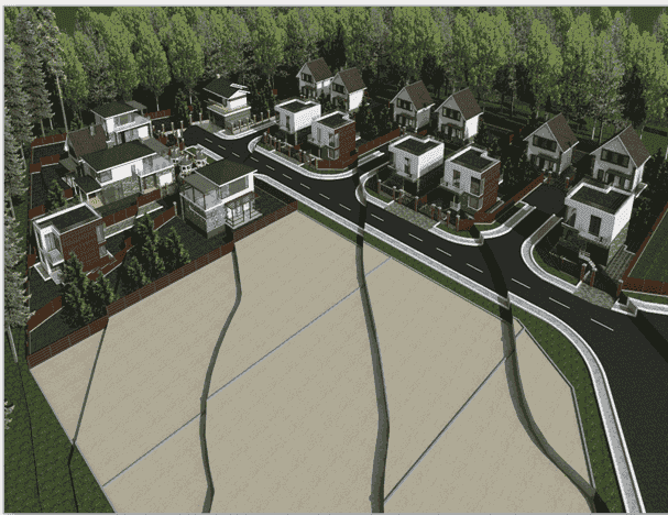 коттеджный городок 