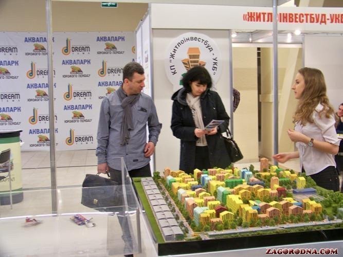 Стенд  строительной компании Жилинвест-УКБ на выставке РеалЭкспо-2013