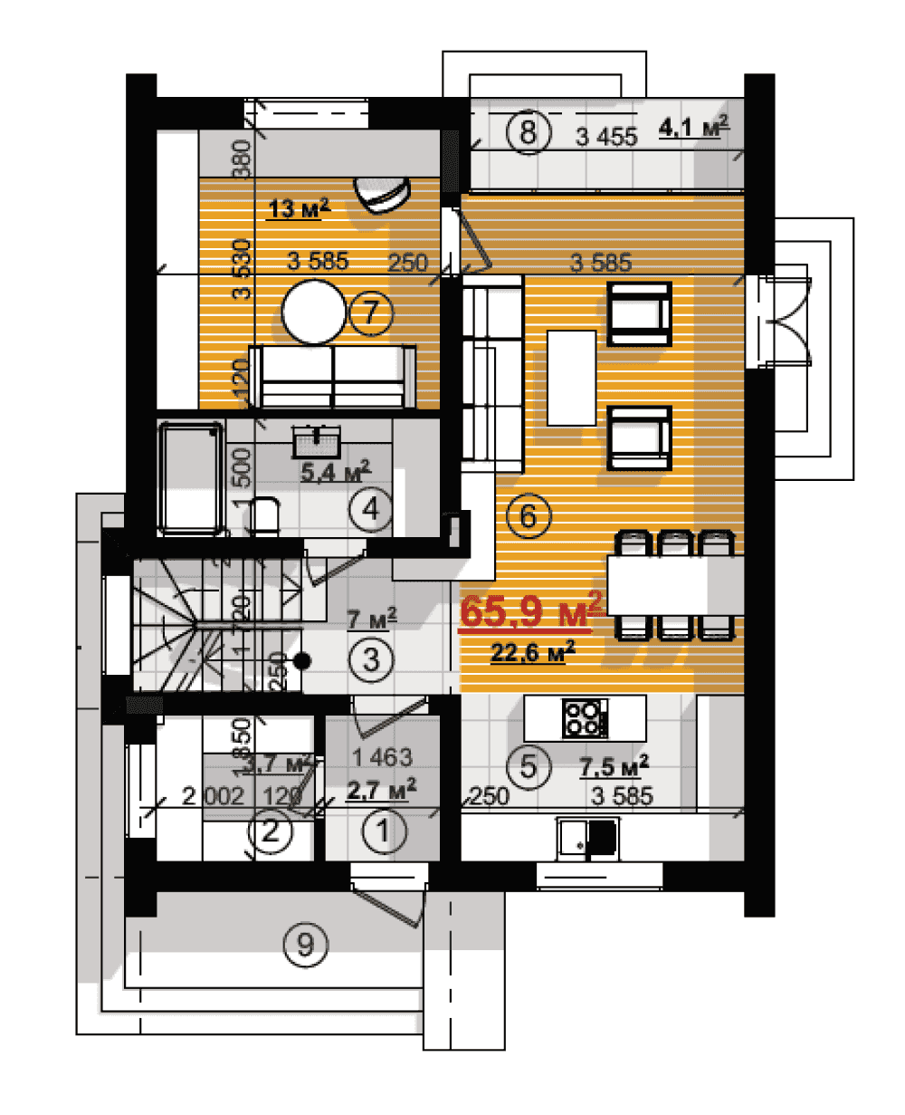 Фото: 1 этаж