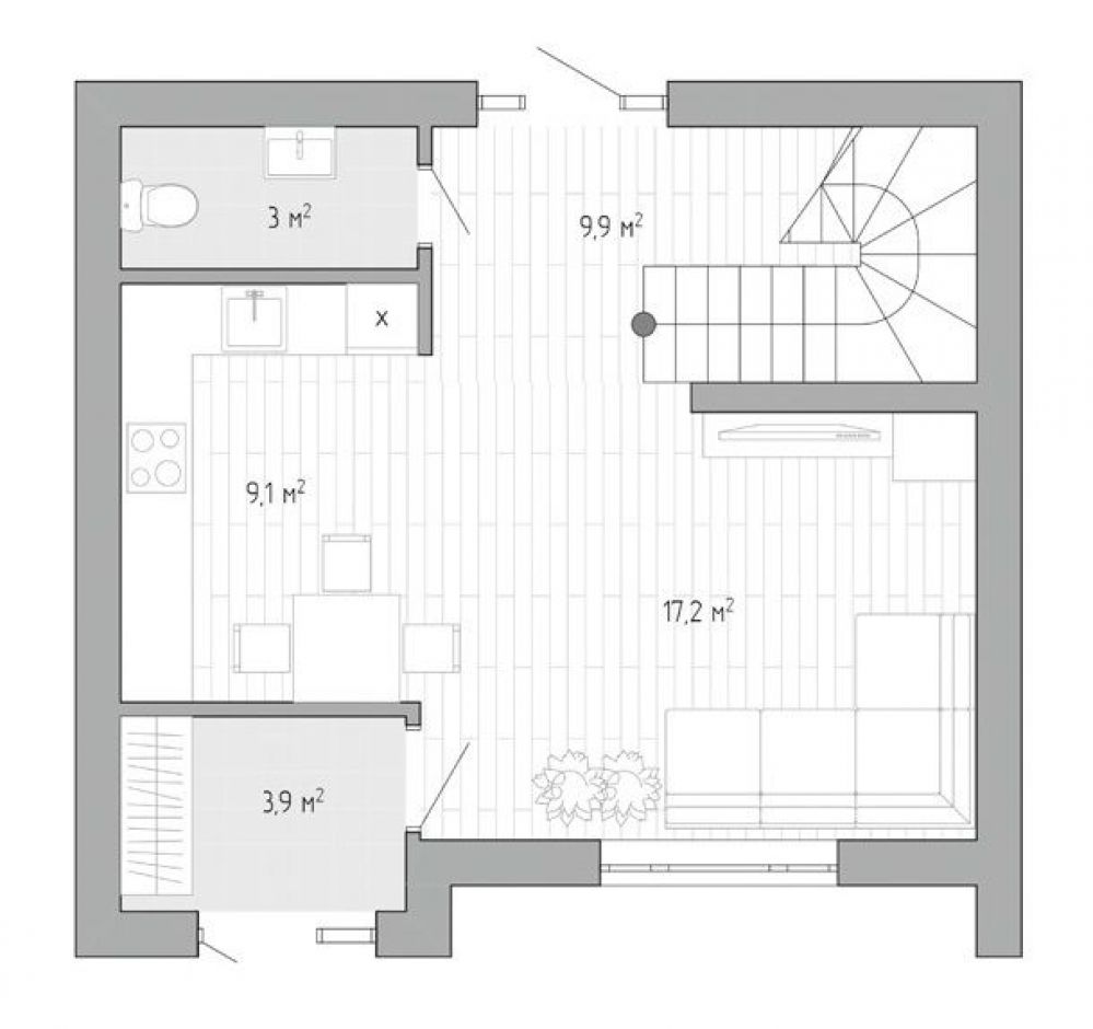 Фото: 1 этаж