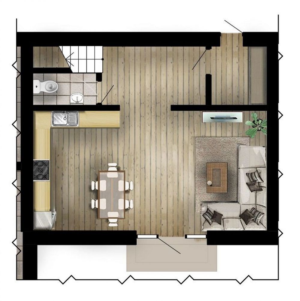 Фото: 1 этаж