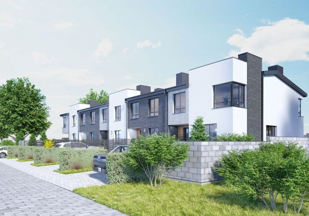 Фото: Таунхауси на вул. Пржевальського, 6