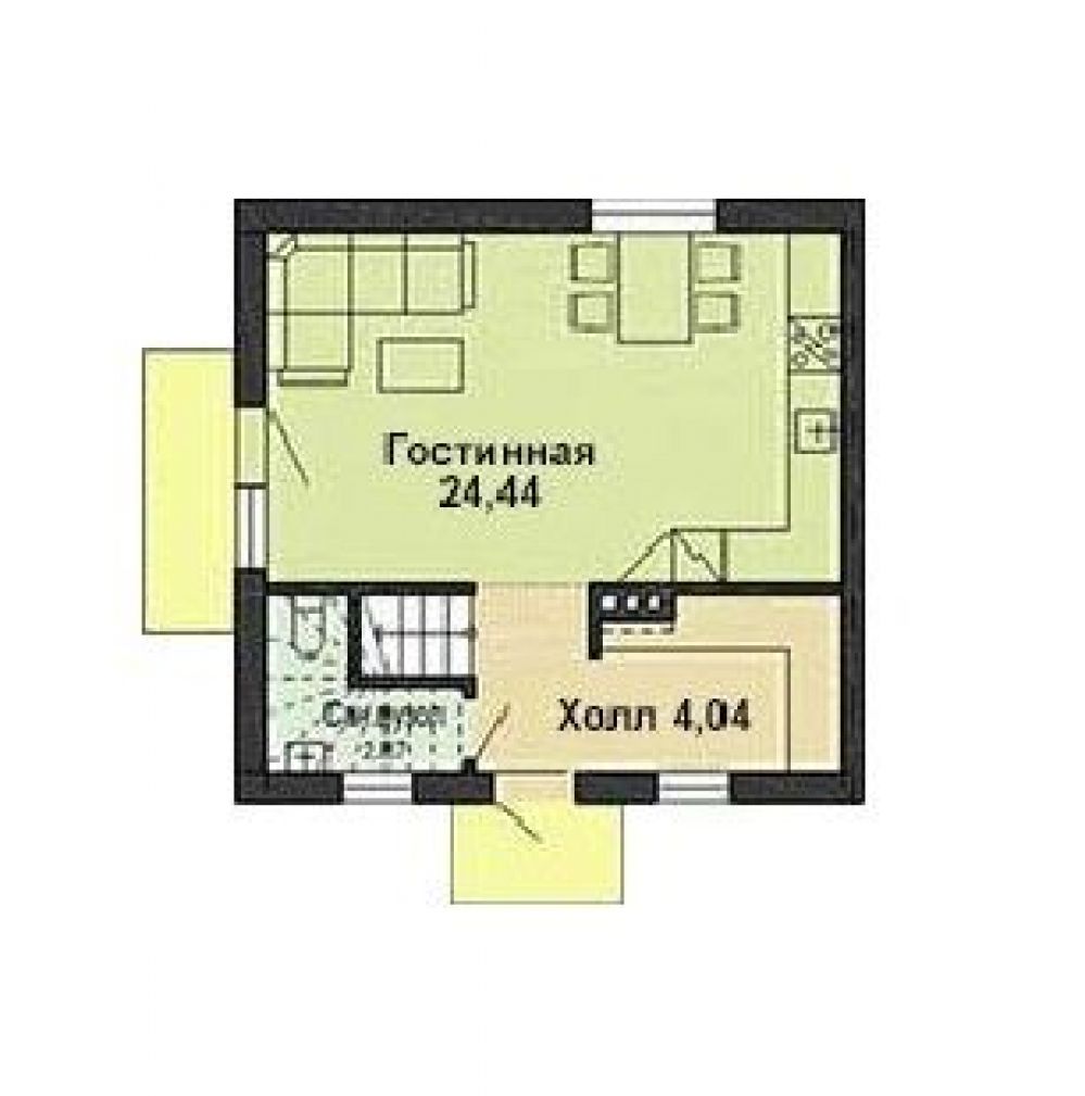 Фото: 1 этаж