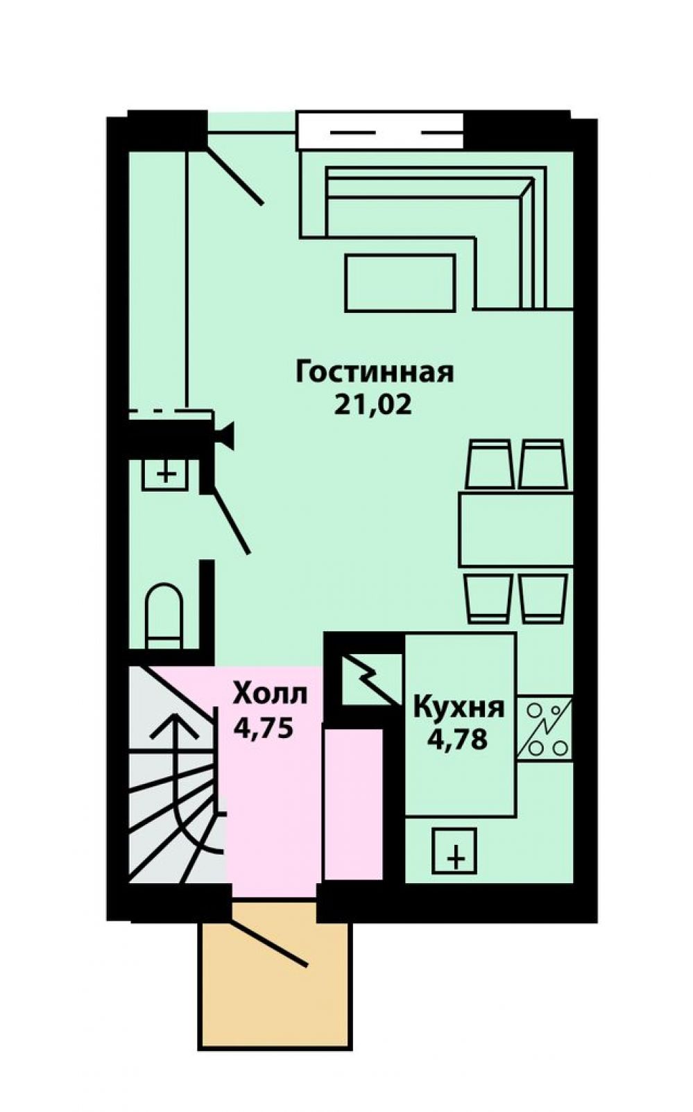 Фото: 1 этаж