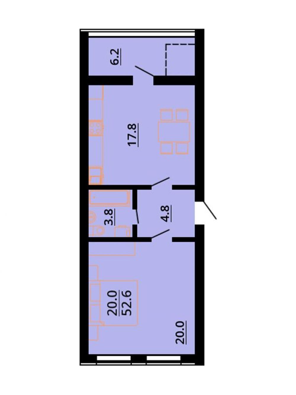 Фото: «Львівський маєток» ЖК - 1-кімнатна