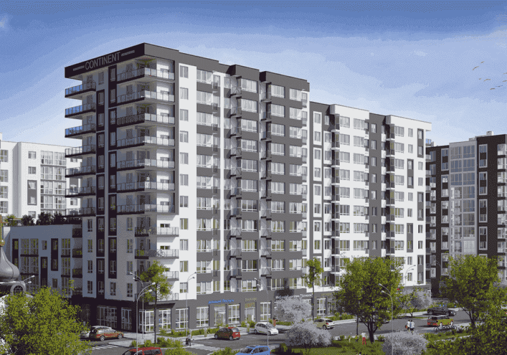 Фото: Житловий квартал "Континент" - 2-кімнатна