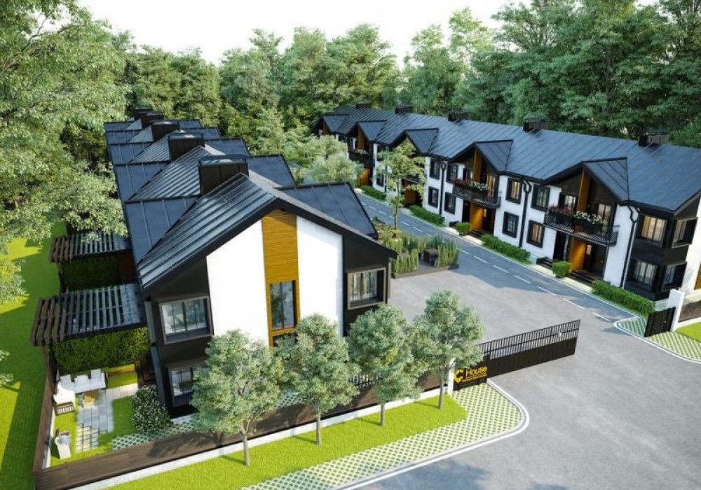 Фото: «C'House» таунхауси - Проект 1