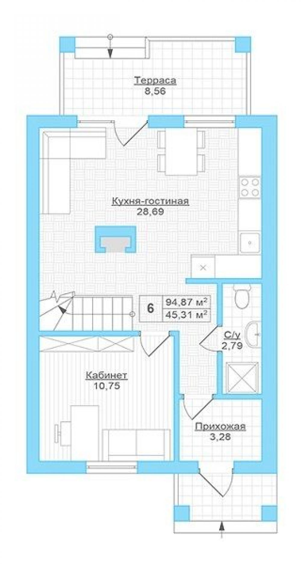 Фото: 1 этаж