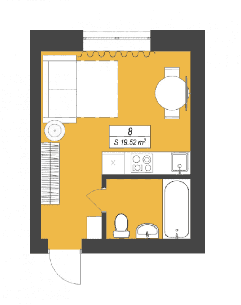Фото: «Smart Format» ЖК - 1-комнатная