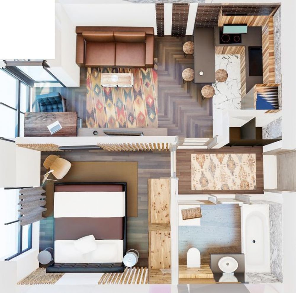 Фото: «Гостомельські Липки-3» ЖК - 1-кімнатна