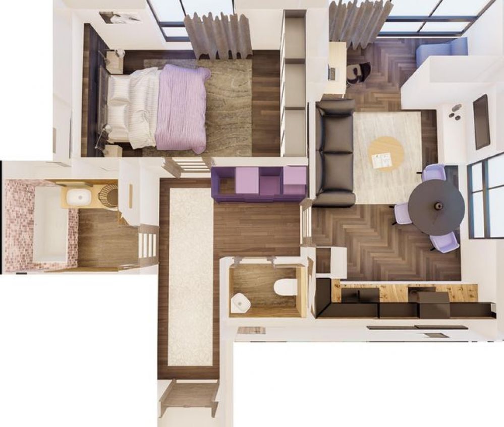 Фото: «Гостомельські Липки-3» ЖК - 1-кімнатна