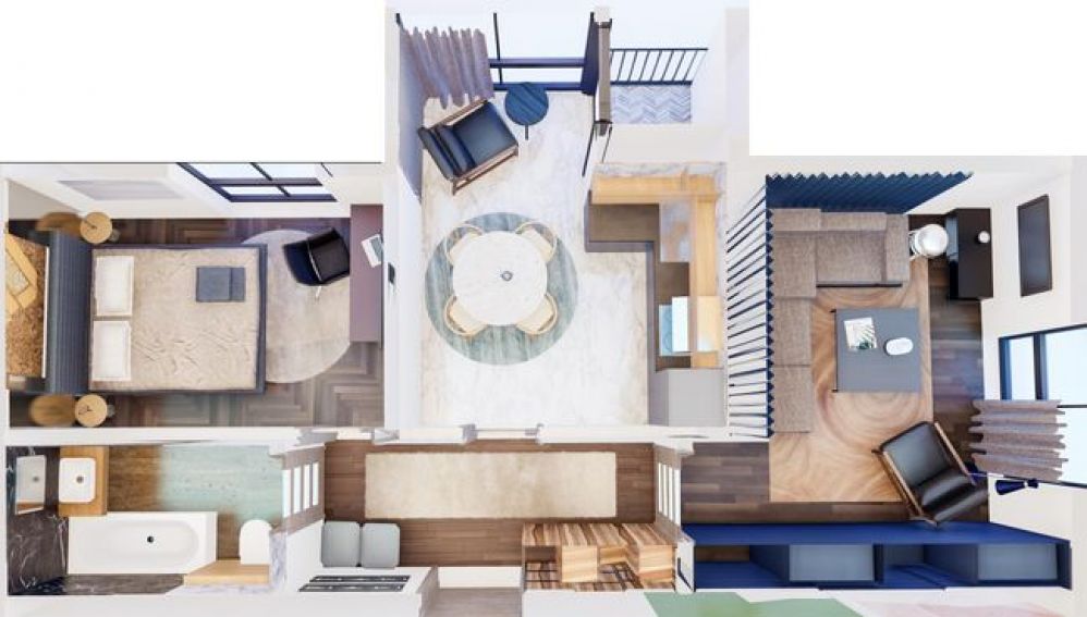 Фото: «Гостомельские Липки-3» ЖК - 2-комнатная