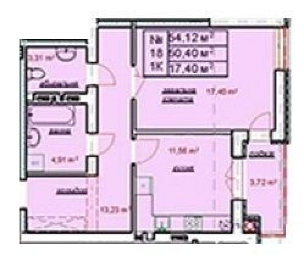 Фото: «Сонячний майдан» ЖК - 1-кімнатна