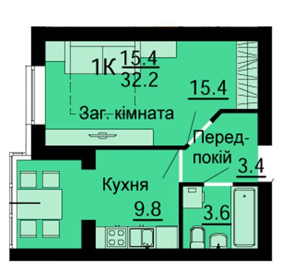 Фото: «Львівський маєток» ЖК - 1-к