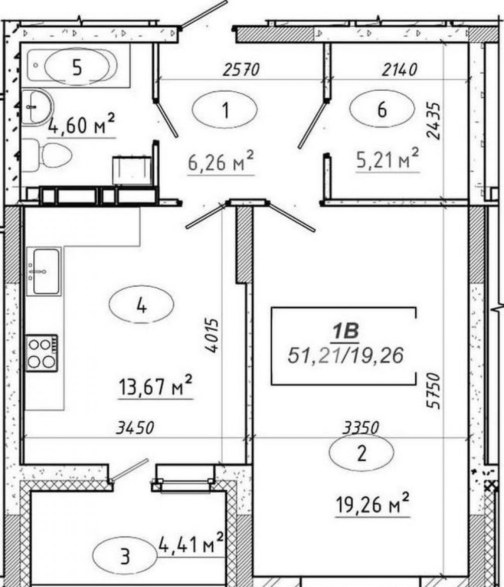 Фото: «Ярославичи-2» ЖК - 1-комнатная