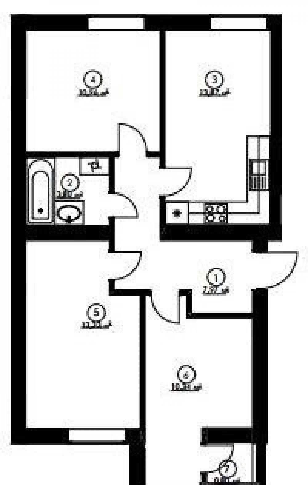 Фото: "Гостомельські Липки-4+" ЖК - 3-кімнатна