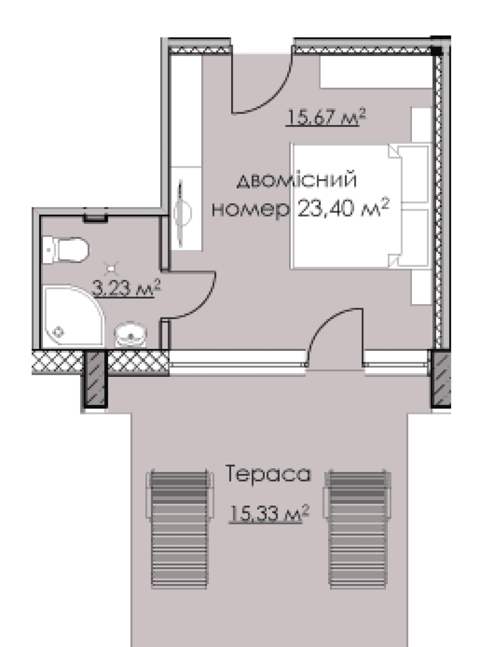 Фото: Апарт-комплекс Villa Family Club - 1-кімнатна