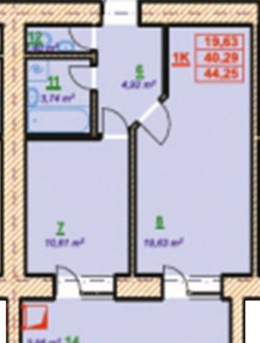 Фото: Новостройка на ул. Тисменицкая, 307а - 1-комнатная