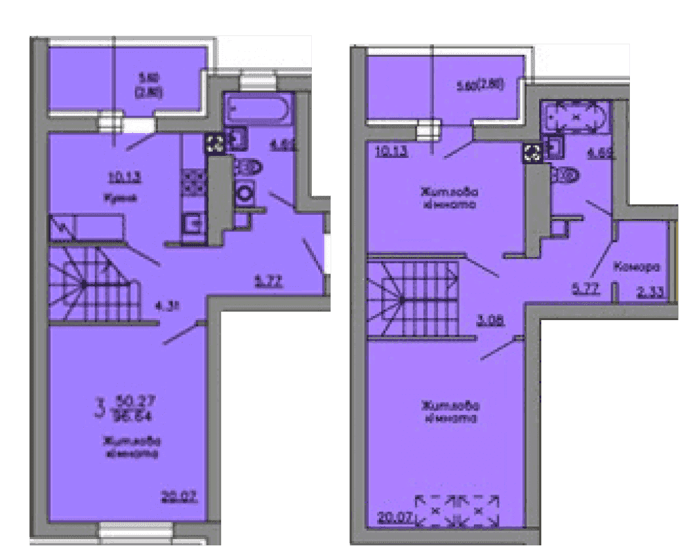 Фото: «Львівський маєток» ЖК - 3-кімнатна