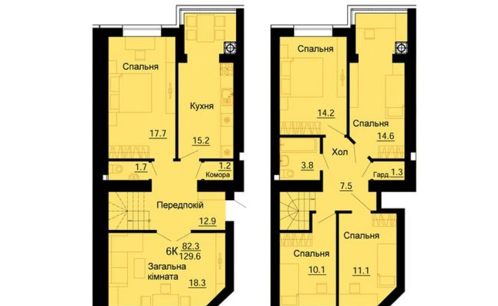 Фото: «Львовский маеток» ЖК - 5-комнатная