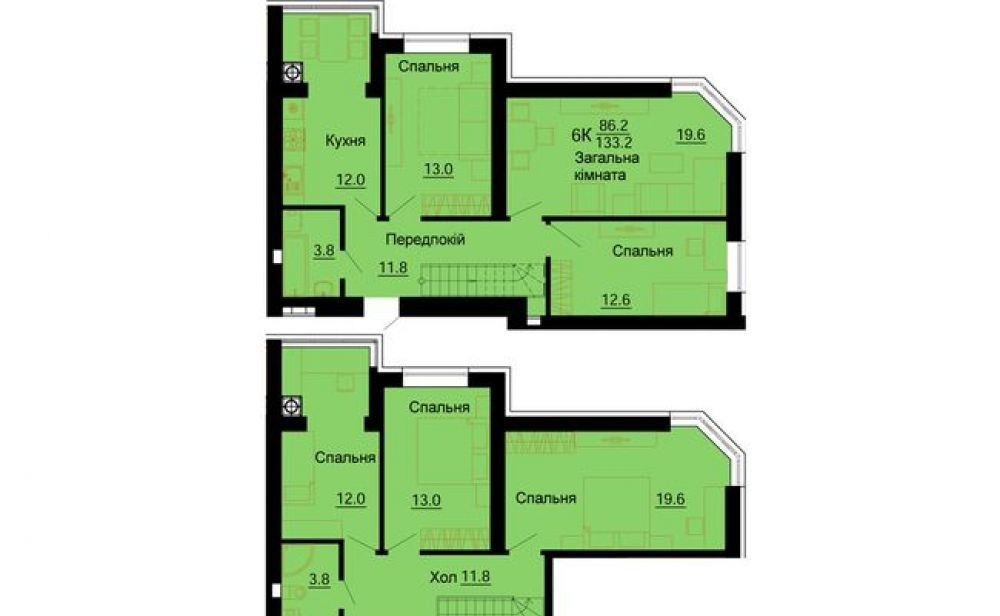 Фото: «Львівський маєток» ЖК - 5-кімнатна