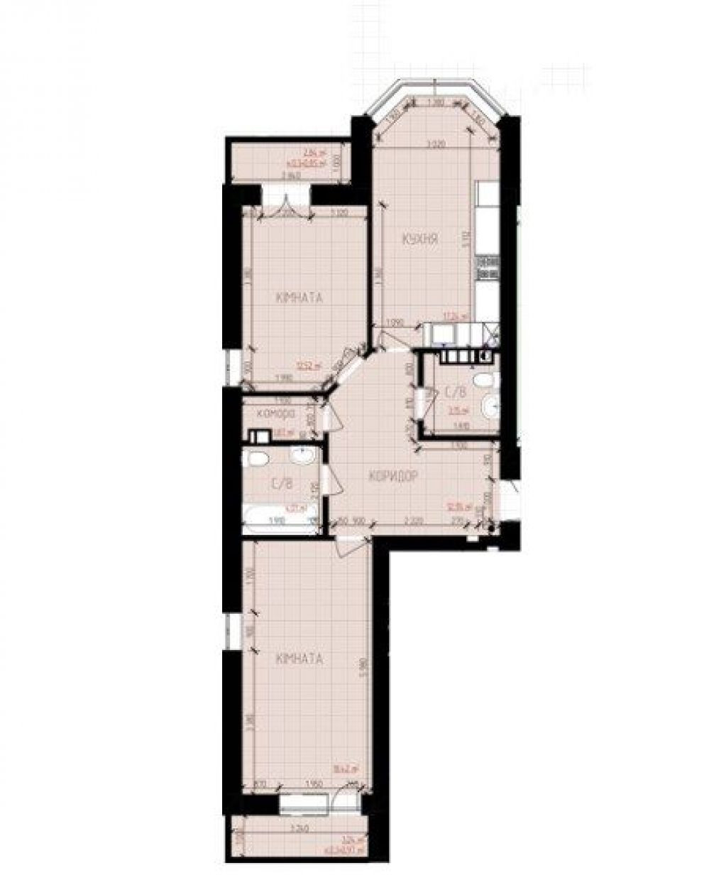 Фото: "DESNA residence" ЖК - 2-комнатная