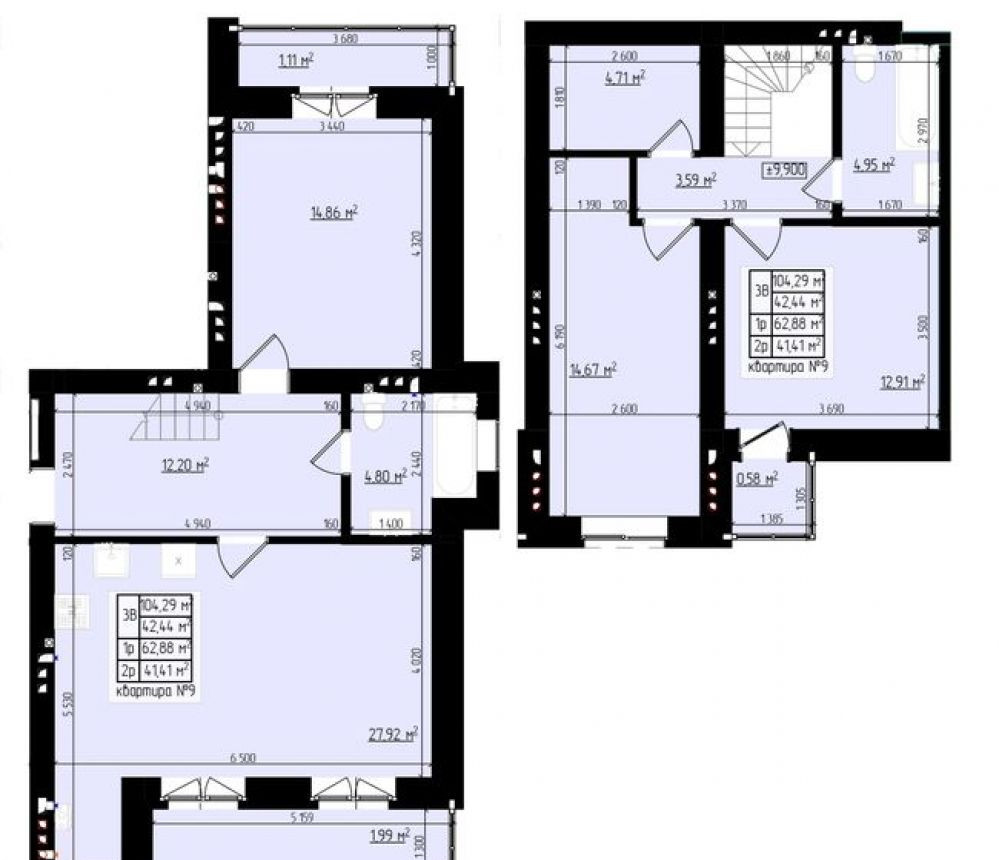 Фото: "DESNA residence" ЖК - 3-комнатная