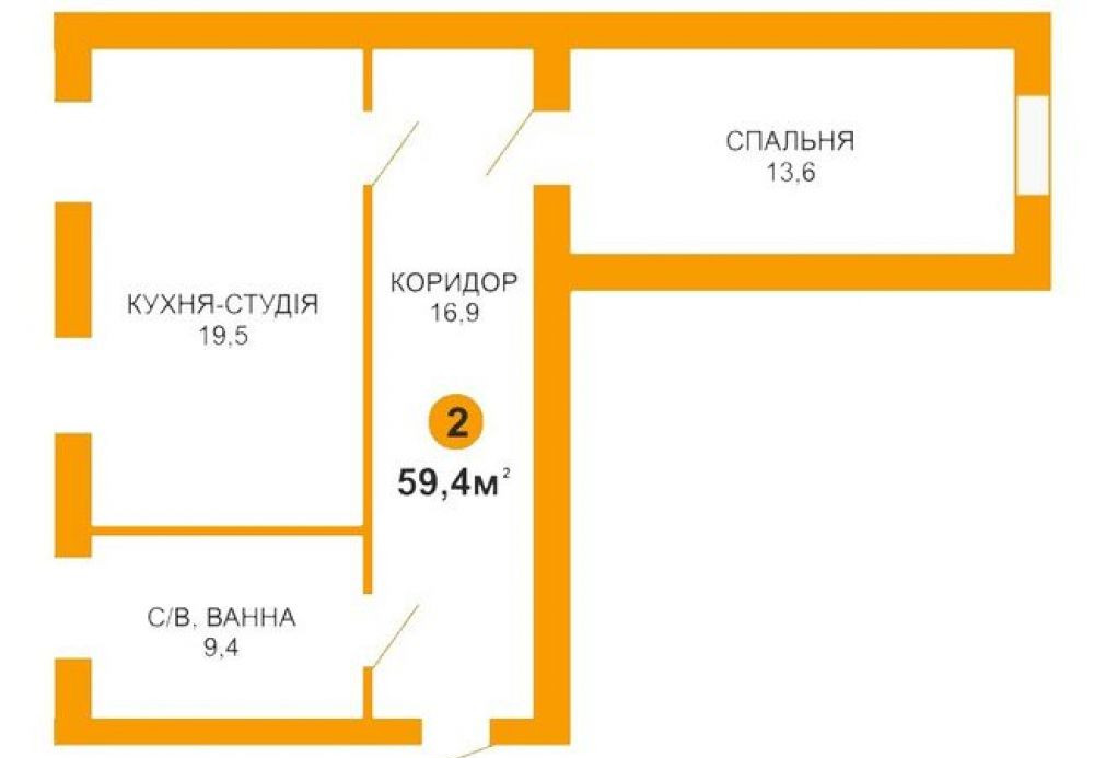 Фото: "Солнечный" ЖД - 2-комнатная