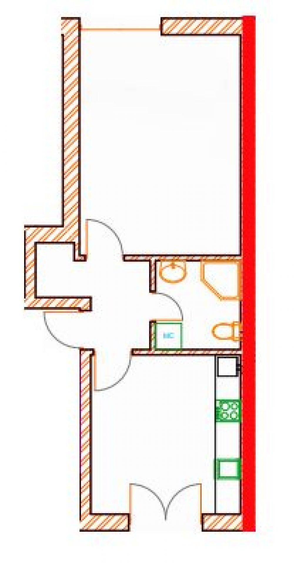 Фото: Новостройка на ул. Наливайко, 13 - 1-комнатная