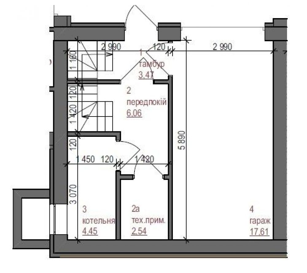 Фото: Цокольний поверх
