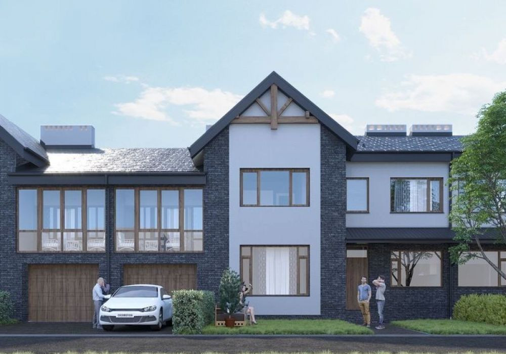 Фото: Таунхаусы на ул. Демьянчука, 27 - Проект 1