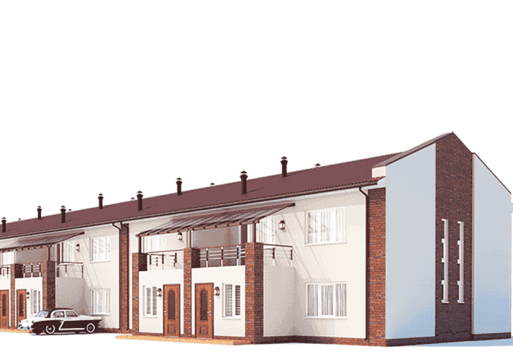 Фото: Таунхауси «Новий парковий» - Проєкт 1