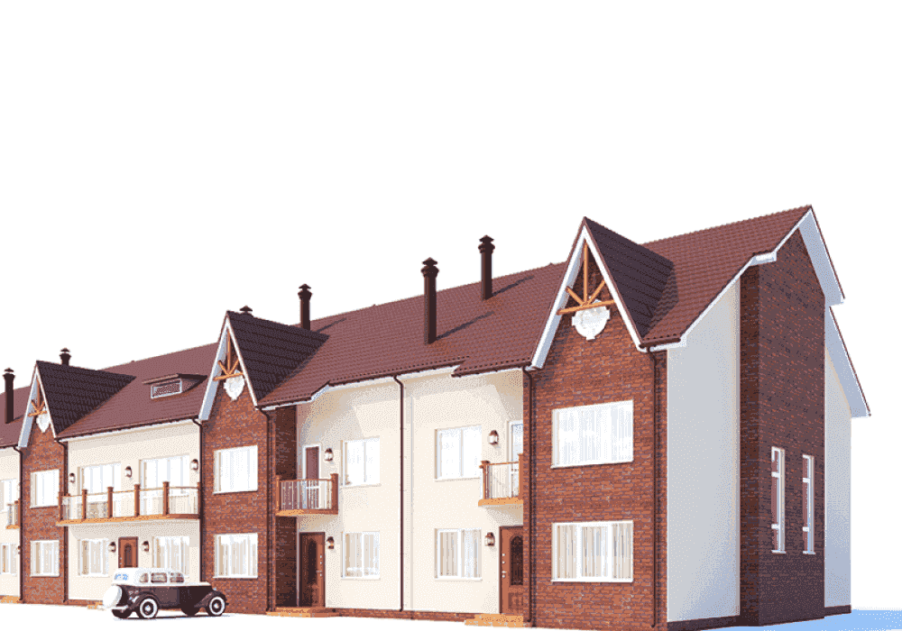 Фото: Таунхауси «Новий парковий» - Проєкт 2