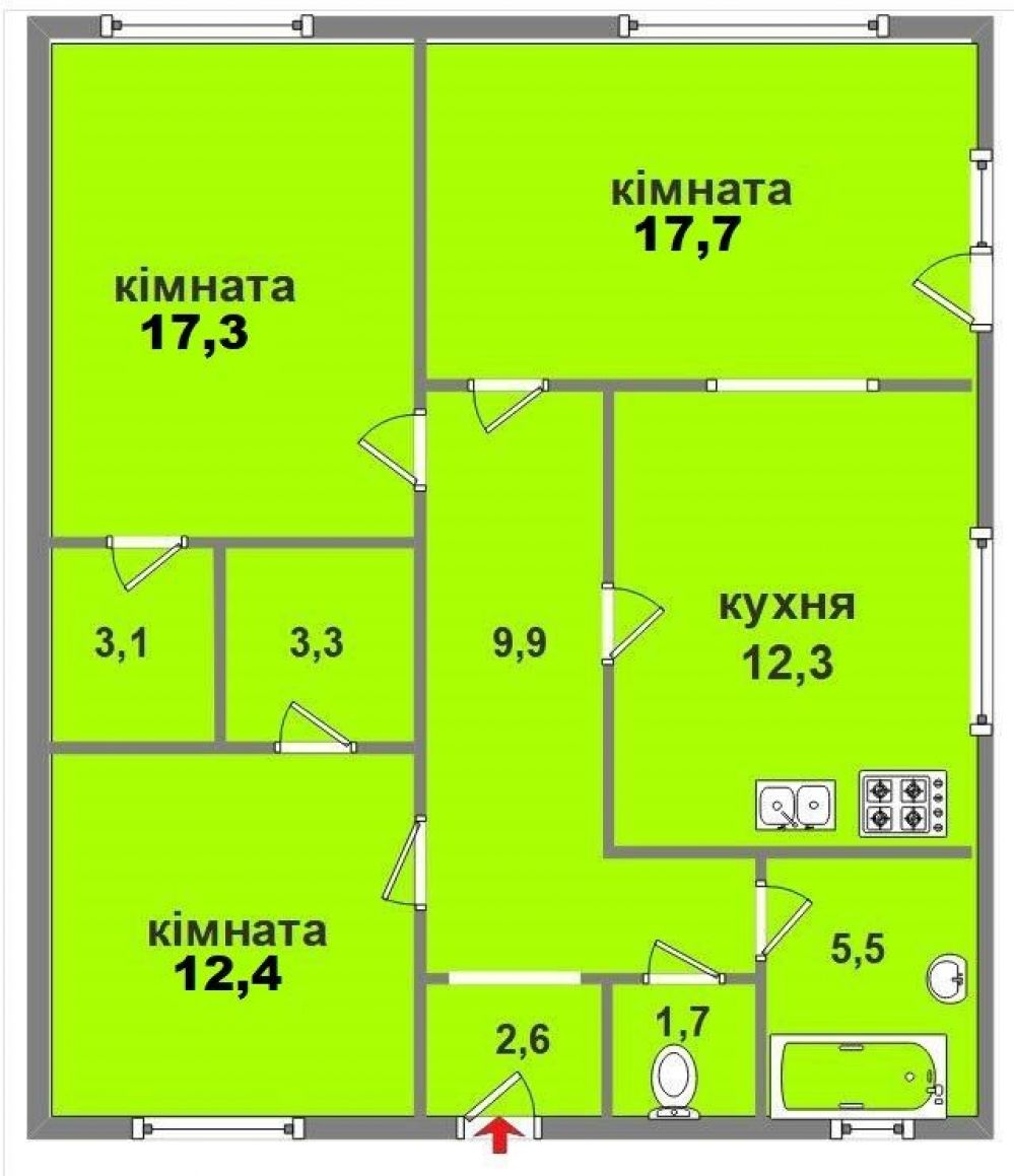Фото: 1 этаж