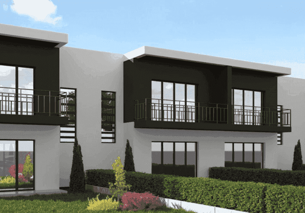 Фото: Таунхауси „Паркове містечко“ - Проект 3