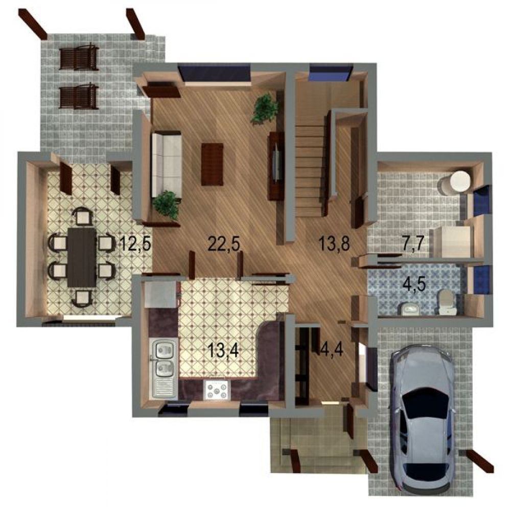 Фото: 1 этаж