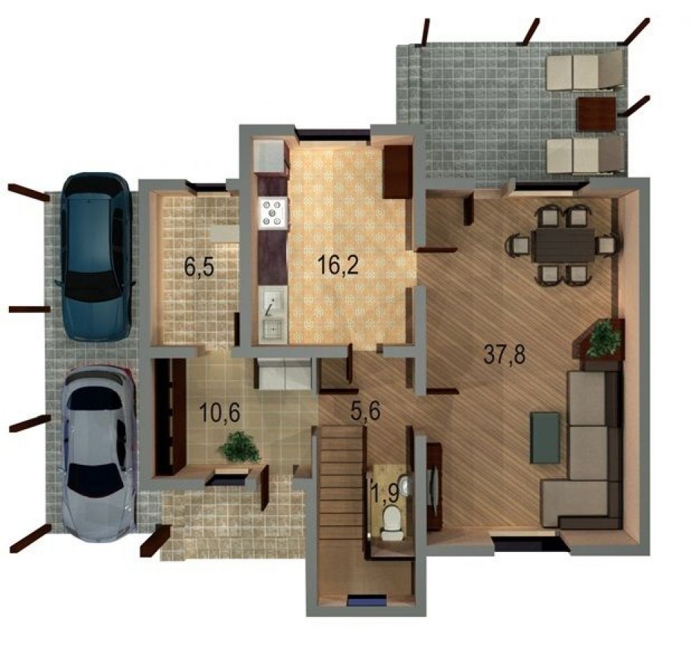 Фото: 1 этаж