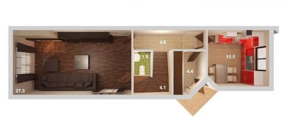 Фото: 1 этаж