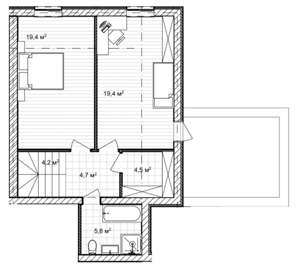 Фото: 2 этаж